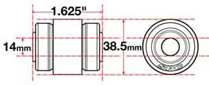 Picture of SPC Performance SPC XAXIS Flex Joint Control Arms - 15617
