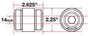Picture of SPC Performance SPC XAXIS Flex Joint Control Arms - 15619