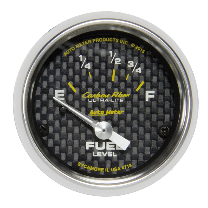 Picture of AutoMeter AM Carbon Fiber Gauges - 4718