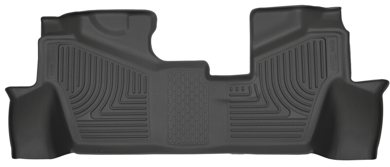 Picture of Husky Liners HL WB-Rear-Black Floor Mats - 19421