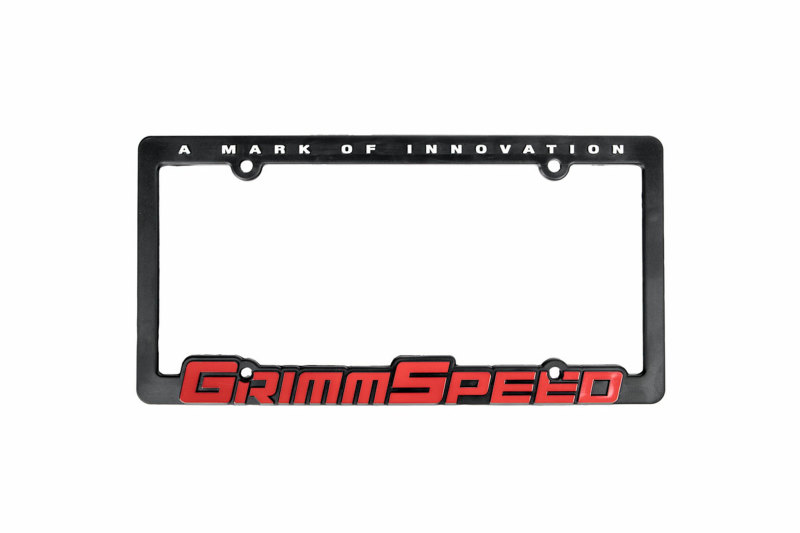 Picture of GrimmSpeed GRM License Plate Frames License Frame - GRM111051
