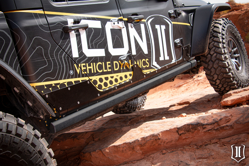 Picture of ICON ICO Rock Sliders & Guards Body Armor & Rock Rails - 25169