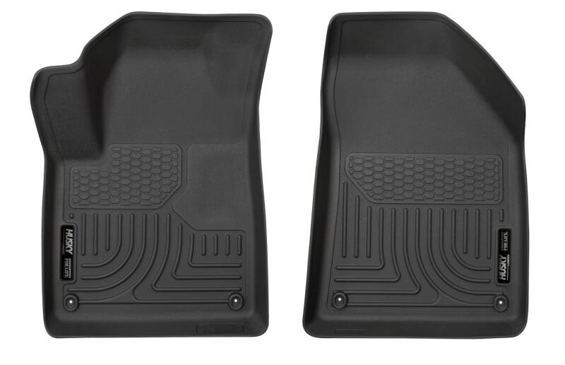 Picture of Husky Liners HL XAC-Front-Black Floor Mats - 55431