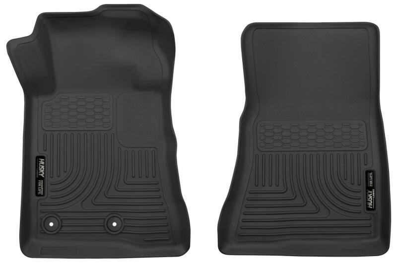 Picture of Husky Liners HL XAC-Front-Black Floor Mats - 55471