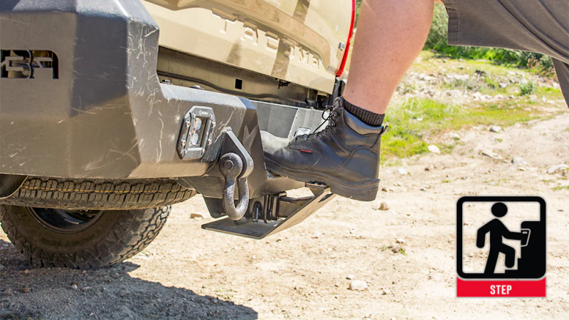 Picture of Body Armor 4x4 BOD Hitch Steps Hitch Accessories - 5136