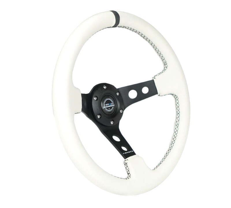 Picture of NRG Steering Wheels-Reinforc - RST-006BK-WT-B