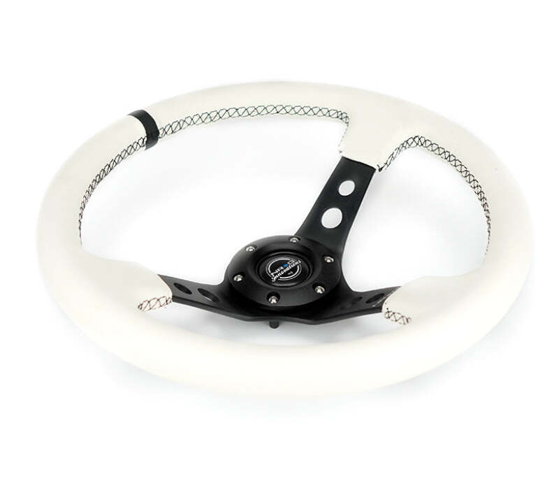 Picture of NRG Steering Wheels-Reinforc - RST-006BK-WT-B