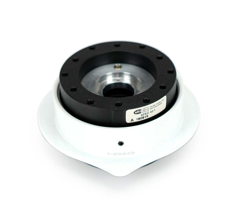 Picture of NRG Heart Quick Release Gen 143 Quick Release Adapters - SRK-143BK-WT
