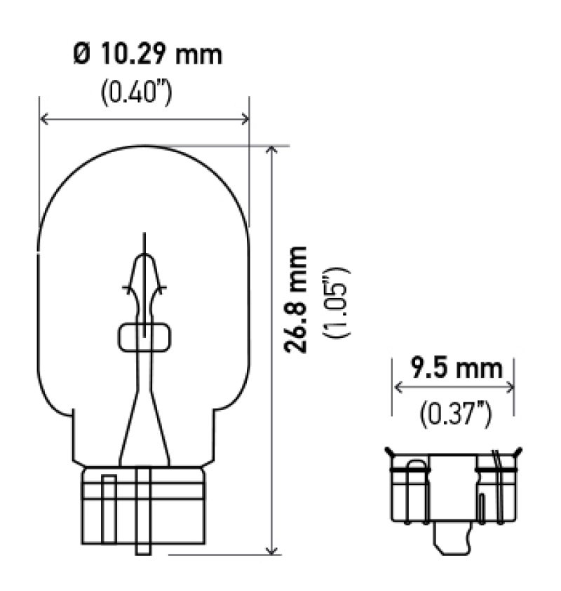 Picture of Hella Miniature Bulb - 2821