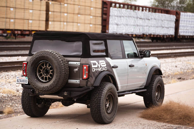 Picture of DV8 Offroad DVE Rock Slider Steps Side Steps - SRBR-02