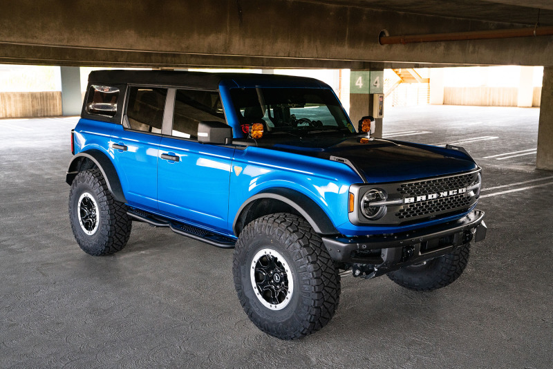 Picture of DV8 Offroad DVE Rock Slider Steps Side Steps - SRBR-02