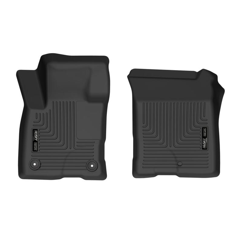 Picture of Husky Liners HL XAC-Front-Black Floor Mats - 51891