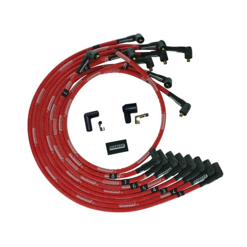 Picture of Moroso MOR Ignition-Wire Set Spark Plug Wire Sets - 52544