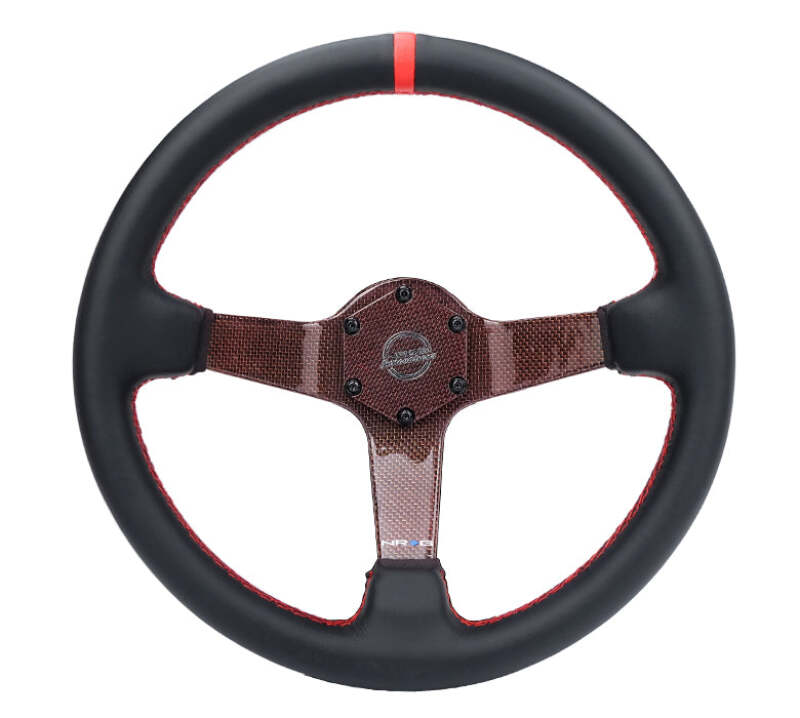 Picture of NRG Steering Wheels-Carbon - RST-036CF-RD