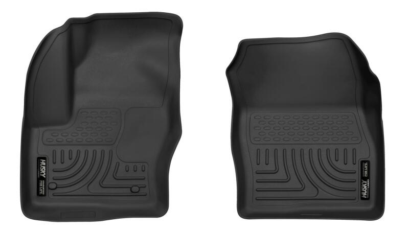 Picture of Husky Liners HL XAC-Front-Black Floor Mats - 55731