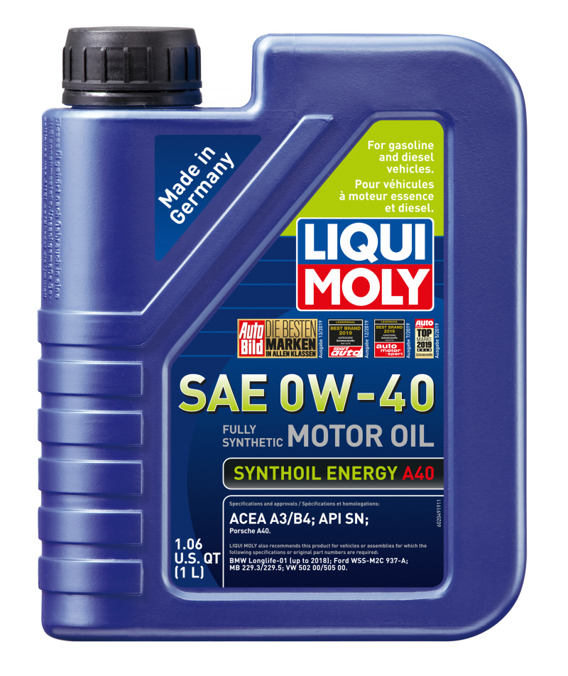 Picture of LIQUI MOLY LQM Motor Oil-Synthoil A40 - 2049