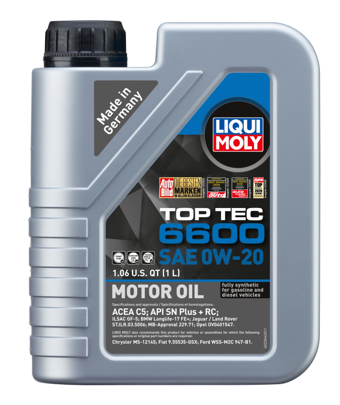 Picture of LIQUI MOLY LQM Motor Oil-Top Tec 6600 - 22044