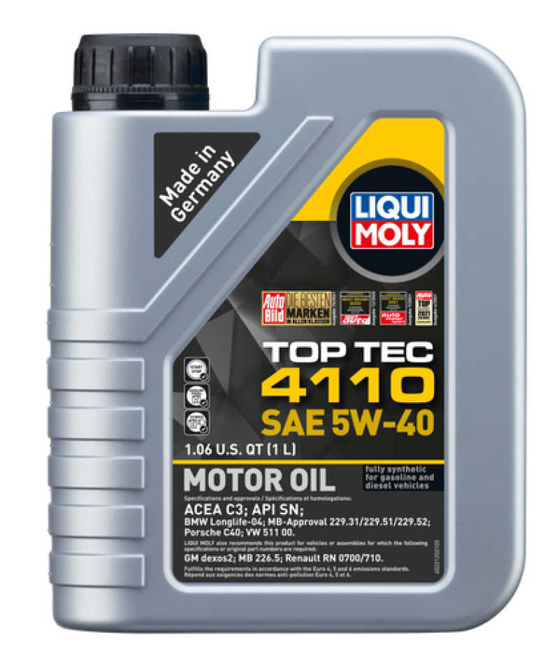 Picture of LIQUI MOLY LQM Motor Oil-Top Tec 4110 - 22120