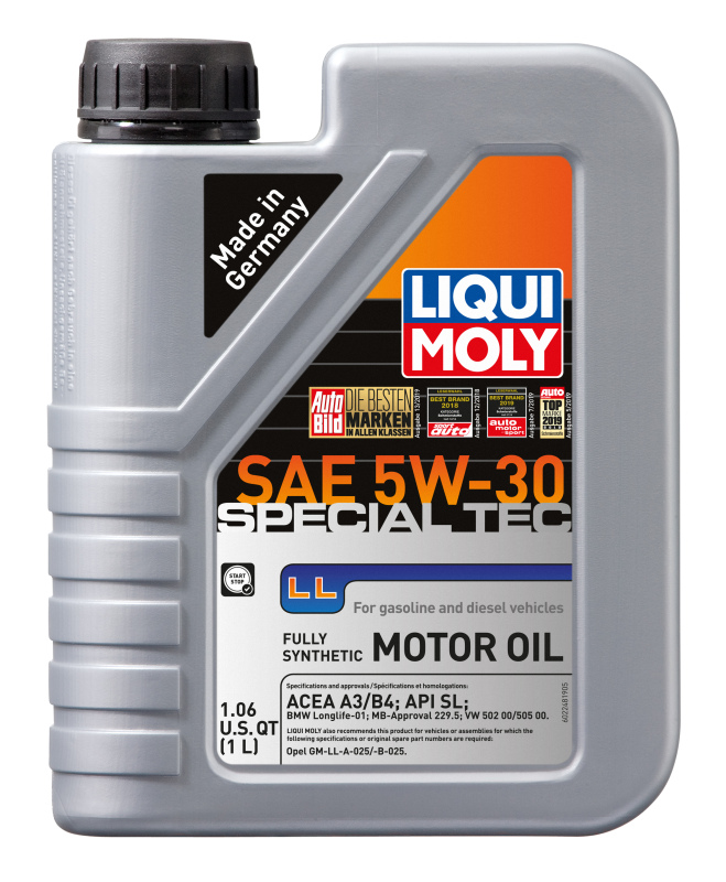 Picture of LIQUI MOLY LQM Motor Oil-Special Tec LL - 2248