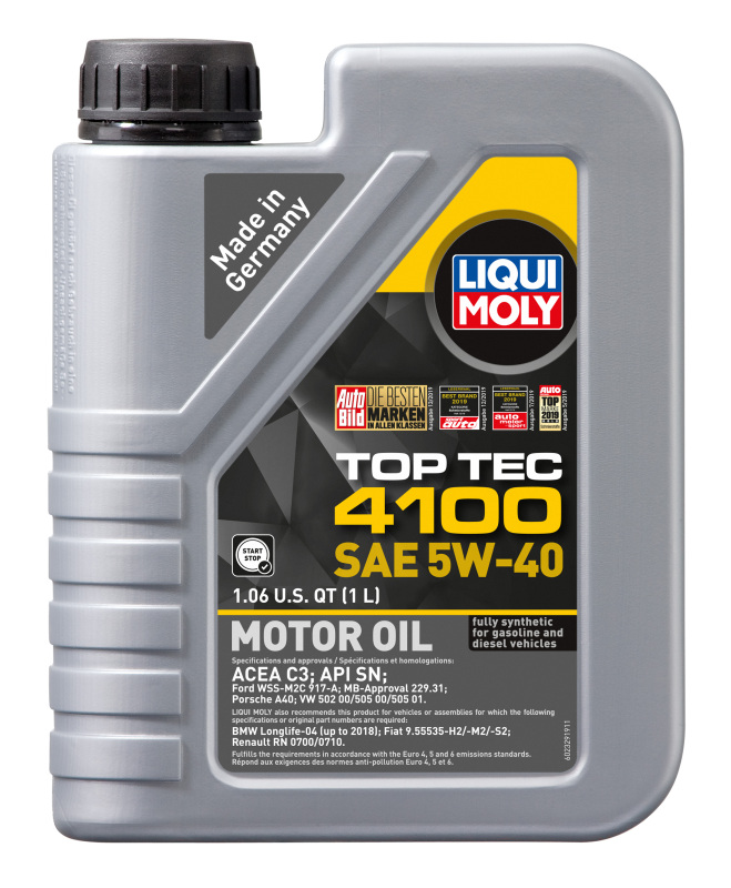 Picture of LIQUI MOLY LQM Motor Oil-Top Tec 4100 - 2329