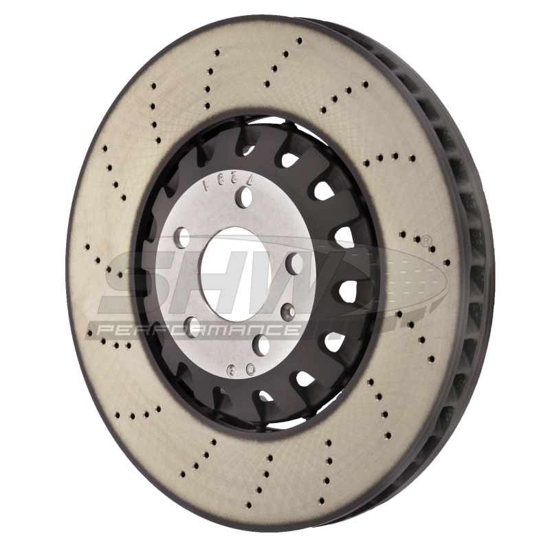 Picture of SHW Performance SHW Drilled Lightweight Rotors Brake Rotors - AFX49201