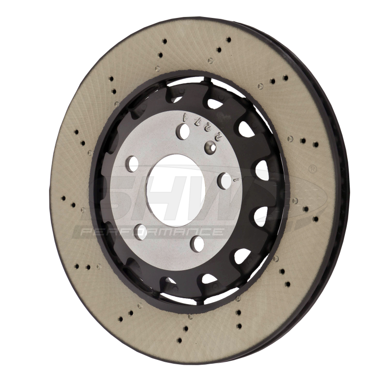 Picture of SHW Performance SHW Drilled-Dimpled LW Rotors Brake Rotors - ARX49211