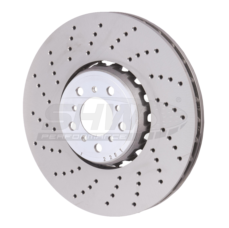 Picture of SHW Performance SHW Drilled Lightweight Rotors Brake Rotors - BFL48501