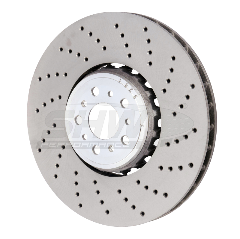 Picture of SHW Performance SHW Drilled Lightweight Rotors Brake Rotors - BFR42502