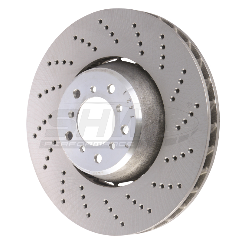 Picture of SHW Performance SHW Drilled Lightweight Rotors Brake Rotors - BFR48061