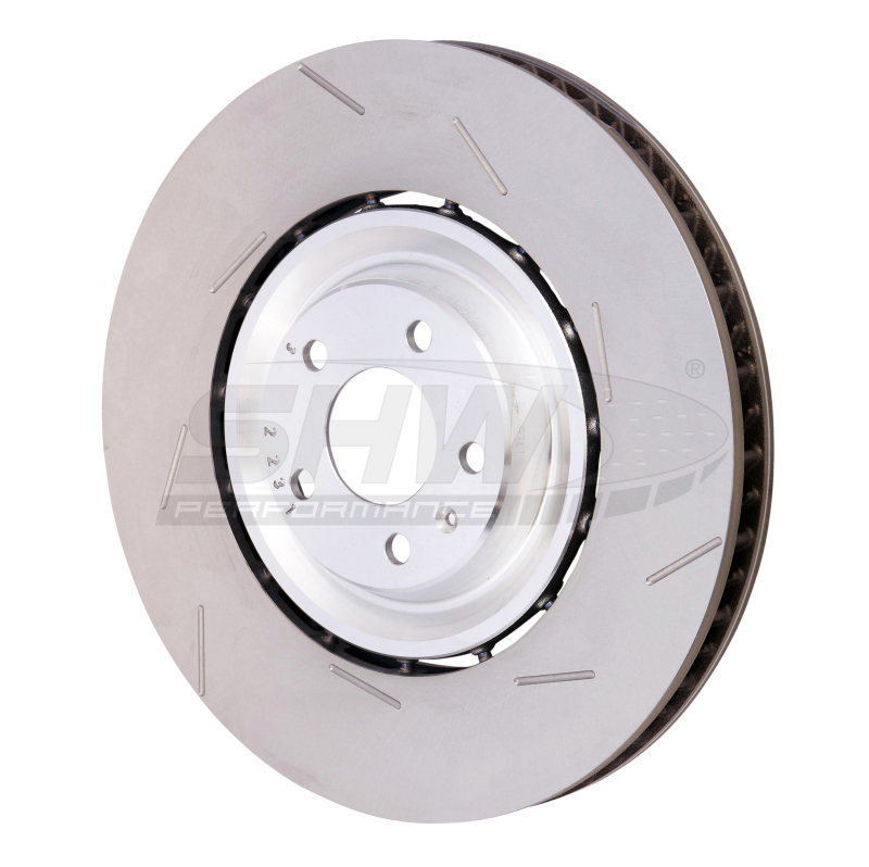Picture of SHW Performance SHW Slotted Lightweight Rotors Brake Rotors - PFR49532