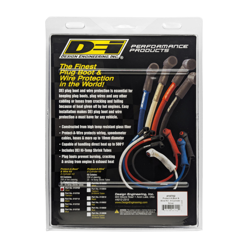 Picture of DEI Plug Boots & Wire Kits Thermal Sleeves - 10702