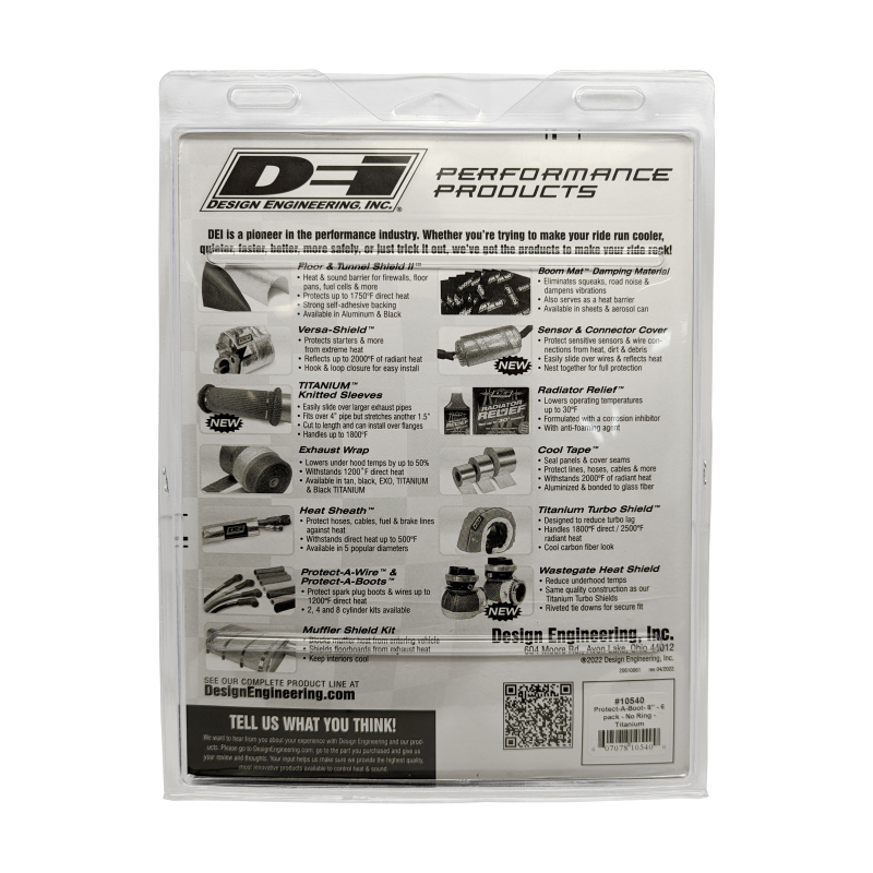 Picture of DEI Plug Boots & Wire Kits Thermal Sleeves - 10540