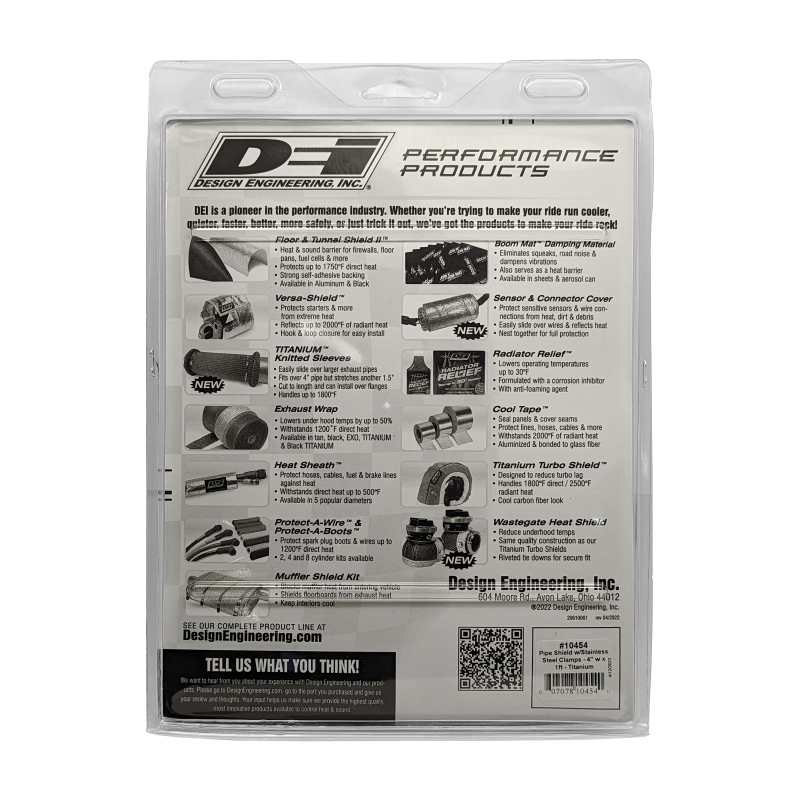 Picture of DEI Pipeshields Heat Shields - 10454