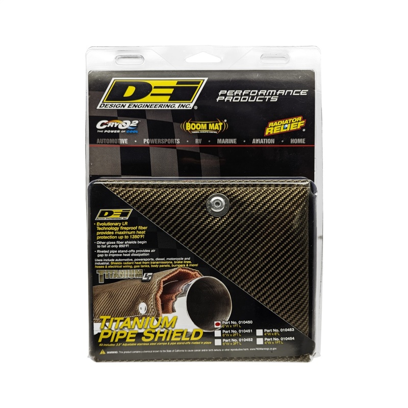Picture of DEI Pipeshields Heat Shields - 10450