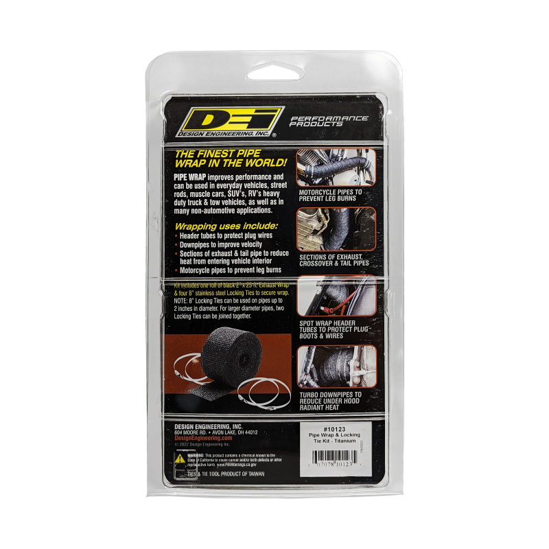 Picture of DEI Exhaust Wraps-Titanium Series - 10123