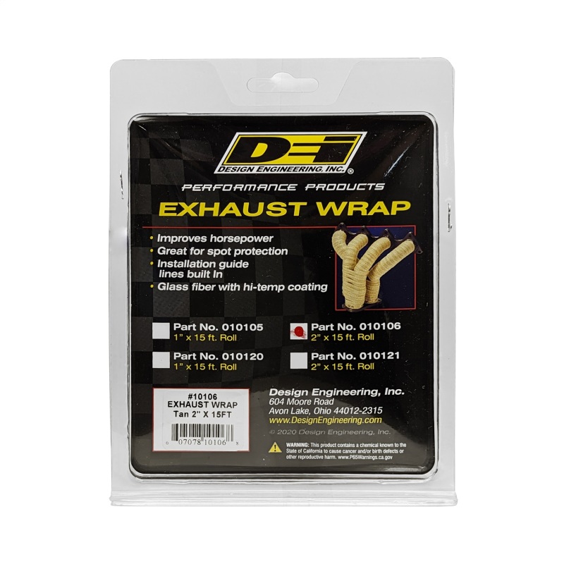 Picture of DEI Exhaust Wraps-Glass Fiber Series - 10106