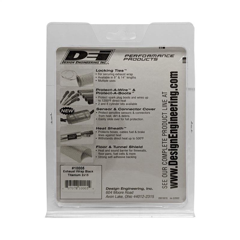 Picture of DEI Exhaust Wraps-Titanium Series - 10005