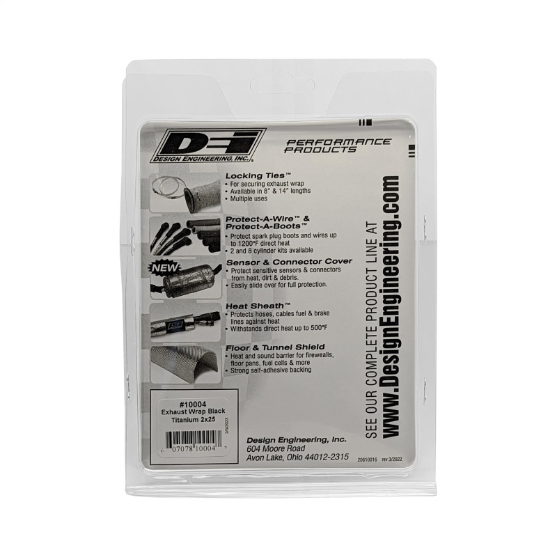 Picture of DEI Exhaust Wraps-Titanium Series - 10004