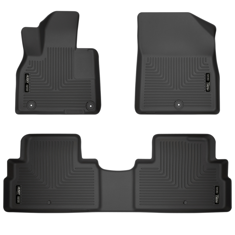 Picture of Husky Liners HL WB-Combo-Black Floor Mats - 95711