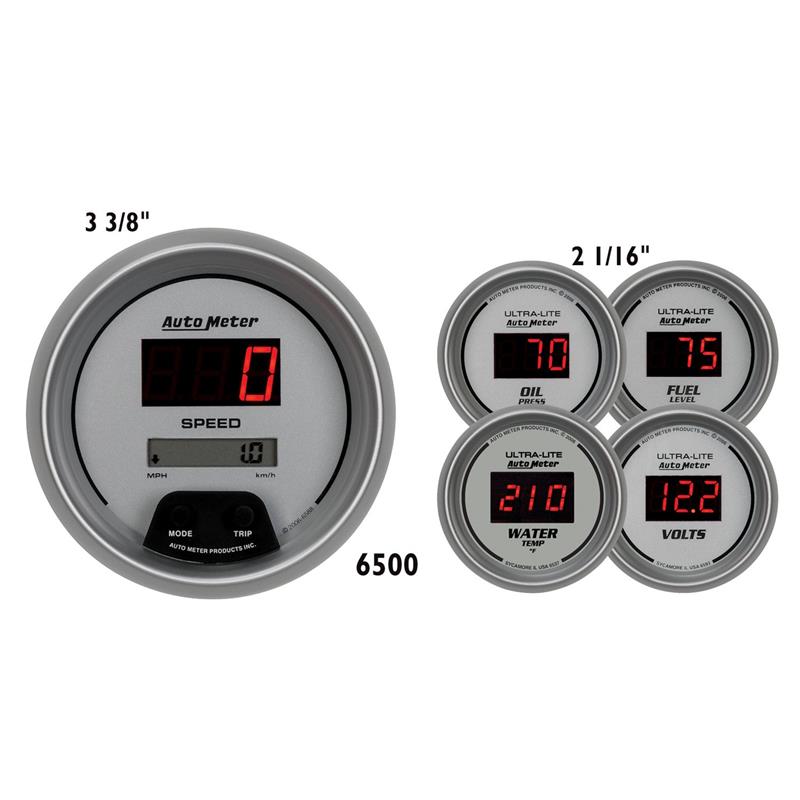 Picture of AutoMeter AM Ultra-Lite Gauges - 6500