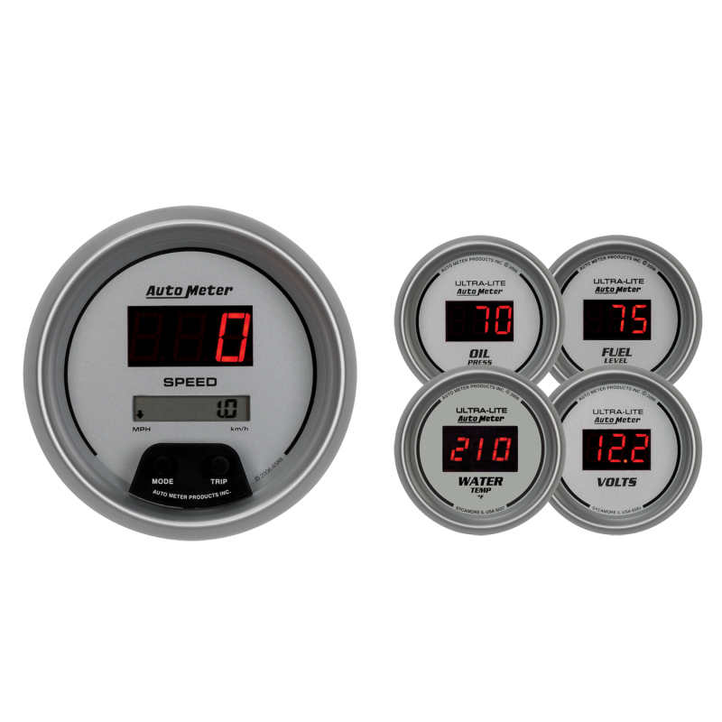 Picture of AutoMeter AM Ultra-Lite Gauges - 6500