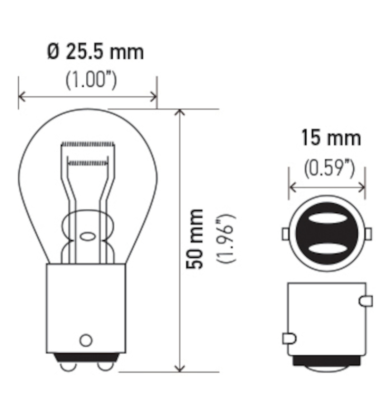 Picture of Hella Miniature Bulb - 1157