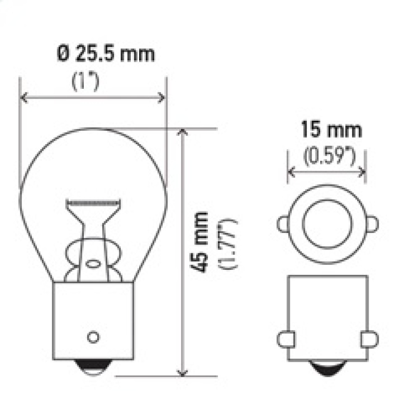 Picture of Hella Miniature Bulb - 1156