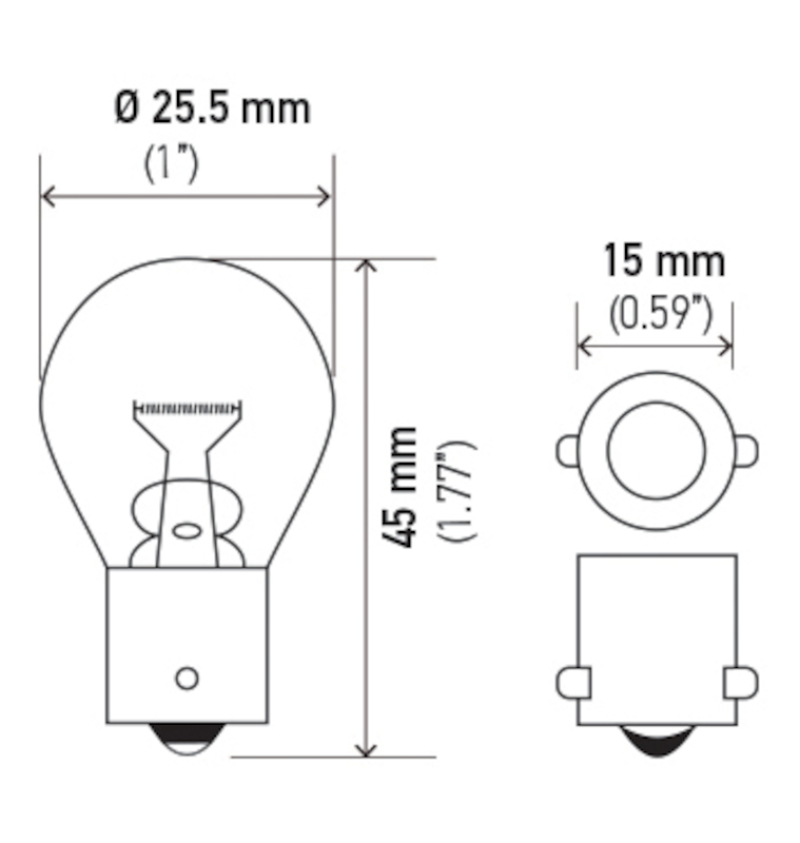 Picture of Hella Miniature Bulb - 1156
