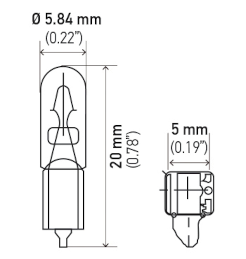 Picture of Hella Miniature Bulb - 2721