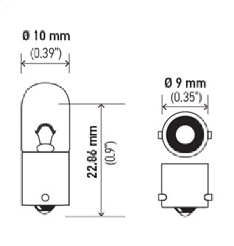 Picture of Hella Miniature Bulb - 3893