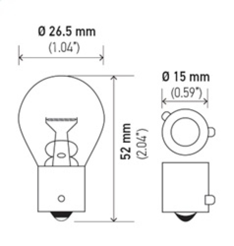Picture of Hella Miniature Bulb - 9507
