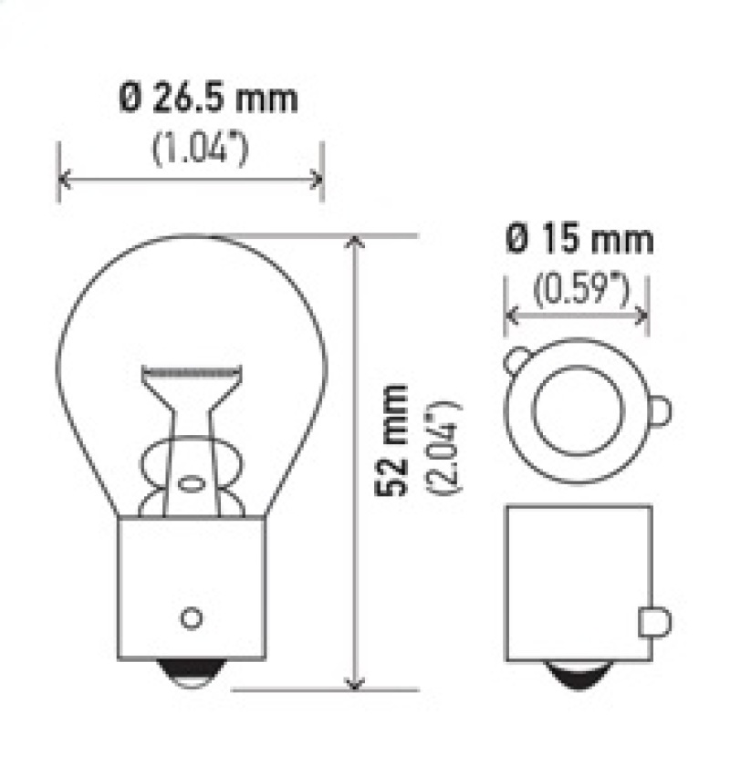 Picture of Hella Miniature Bulb - 7507