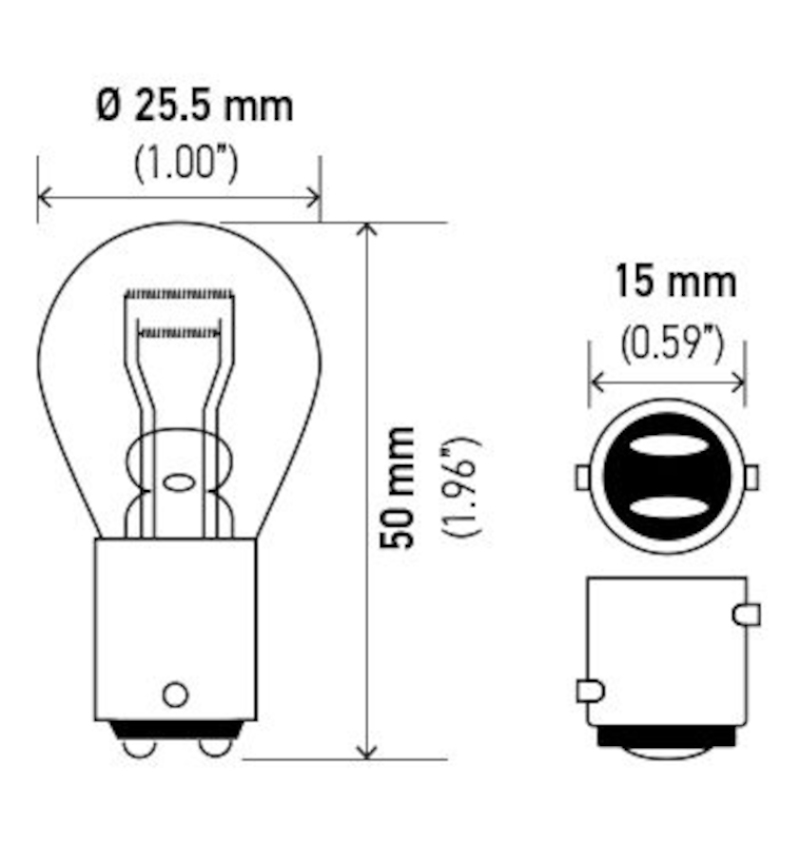 Picture of Hella Miniature Bulb - 2057