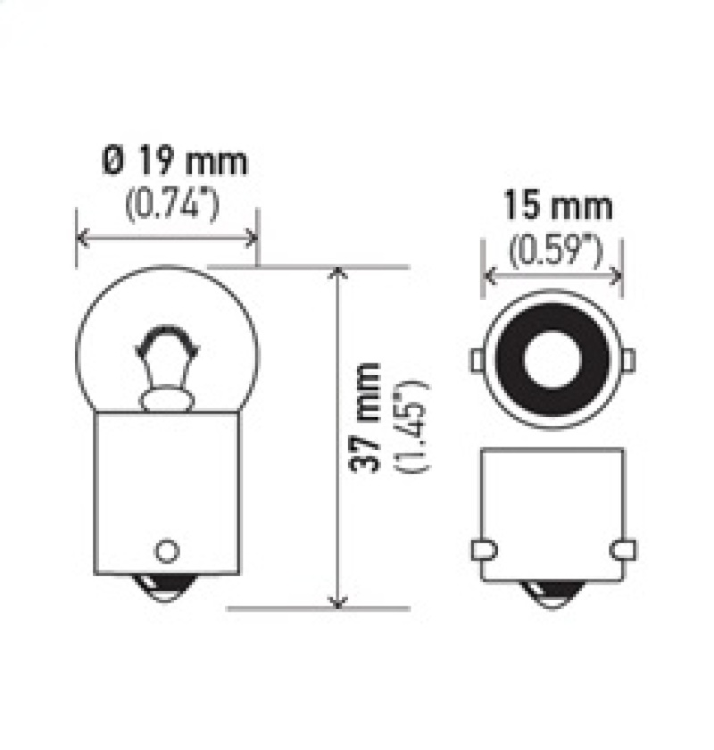 Picture of Hella Miniature Bulb - 5637